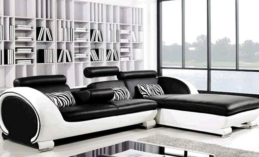 Senza - 2sC - Leather Sofa Lounge Set